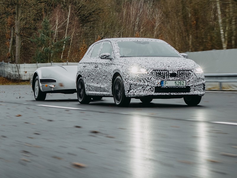 Nová Škoda Fabia v náročných zátěžových testech